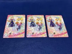 ひみつのアイプリ　リング1弾　パラダイスがくえんせいふく1ねん　3枚　じゅりあ