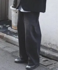 STUDIO NICHOLSON PAOLO 140Z REGEN DENIM