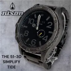 【希少カラー】 NIXON 51-30 マットガンメタ 重厚感 【稼働品】のサムネイル
