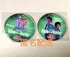 ミルキーサブウェイ カップヌードル 蓋止め アクリルコースター