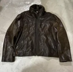Liugoo Leather リューグーレザーズ 本革レザージャケット 5Lのサムネイル