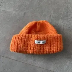 SANSÉLF オレンジ ニット帽