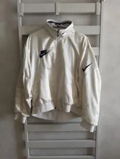 Nike 90's 銀タグ ナイロン ジャケット 赤 白 菅田将暉 M - メルカリ