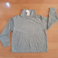 【未使用】女性用 UNIQLO ソフトニットフリース リブハイネック