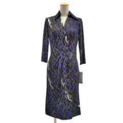 COUP DE CHANCE カシュクール風 総柄 ワンピース 8292