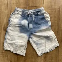 ZARA グラデーション デニム ハーフパンツ 9 (134cm)