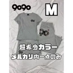 【美品】即売り切れセットアップ9090 ダークグレー ロゴ刺繍 スウェット ◇LA ロゴ刺繍 ビッグスウェット◇[品番：OCGW0002549]｜ONE 4