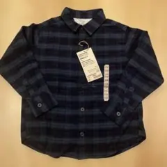 【新品】無印良品　チェックシャツ
