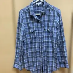 ICB チェック柄 長袖シャツ ブラウス 9