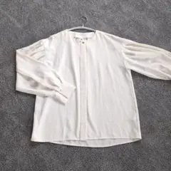 OPAQUE CLIP ホワイト 長袖シャツ