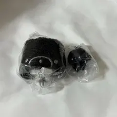 じょせまる めじるしアクセサリー もこもこフェイスポーチ じょせまる(黒)