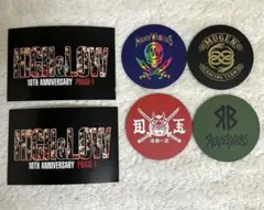 HiGH&LOW ハイロー　コラボカフェ コースター　ポストカード セット