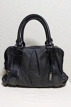 BURBERRY PRORSUMバーバリー マイクロスタッズ ボストンバッグ美品