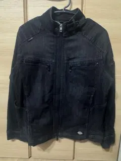 り*う様 ダークデニム ジップアップジャケット dickies