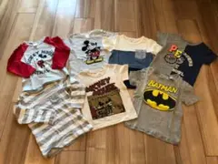 まとめ売り　キッズ　Tシャツ & ロンT ７枚セット　92〜100