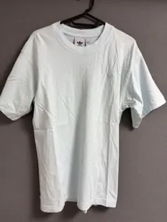 adidas ライトブルー Tシャツ S