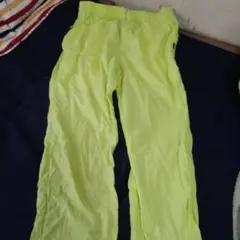 FieldCore 蛍光イエロー ロングパンツ