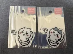 ちいかわ　トイレットなスマホに貼れるサイズのステッカー　ハチワレのサムネイル