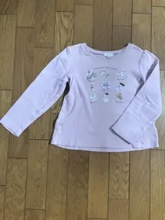 【人気】any FAM エニィファム 長袖Tシャツ 120 ラベンダー スイーツ
