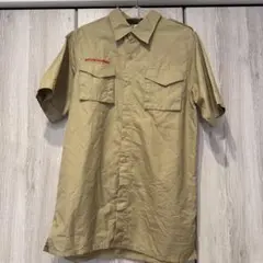 BOY SCOUTS OF AMERICA 半袖シャツ ベージュ