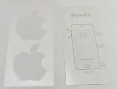 iPhone6sに付属のAppleロゴステッカー
