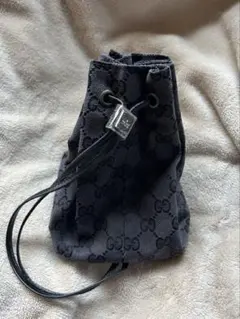 《美品》GUCCI(グッチ)ミニハンドバッグ　ポーチ　巾着 2025年最新】GUCCI 巾着の人気アイテム - メルカリ