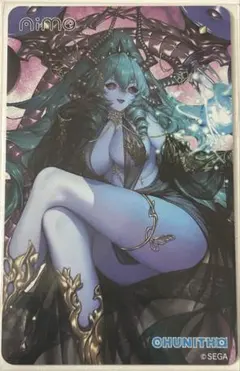 チュウニズム　Aimeカード ヴェルゼビュートネメシス／デセプションクイーン