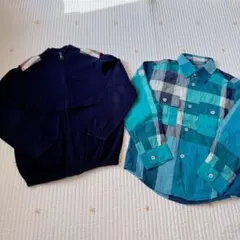 BURBERRY 長袖シャツ カーディガン セット 6y116