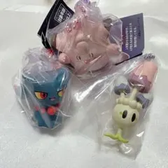 ポケモン 蓄光フィギュアチャーム ピッピ ムウマ ネマシュ
