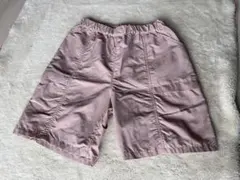 美品ユニクロ　UNIQLO ショートパンツ　ピンク　140