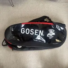 GOSEN テニス ラケットバッグ ブラック×ピンク - メルカリ