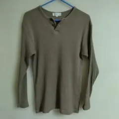 サーマル ヘンリーネック カットソー