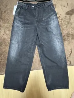 Graphpaper Selvage Denim Two Tuck Pantsのサムネイル