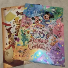 東京ディズニーリゾート 35周年クリアファイル