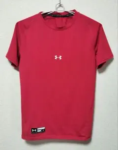 【UNDER ARMOUR】 Tシャツ　レッド　LG