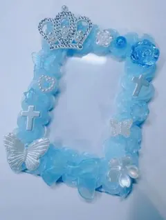 ホイップデコ 硬質ケース 水色