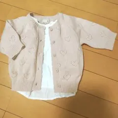 「最終値下げ」Petit main　カーディガン＆ブラウス