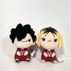 ハイキュー！！　もちぴこBIGぬいぐるみ 黒尾鉄朗 孤爪研磨 計9個 ハイキュー!! もちぴこBIGぬいぐるみ2 | オンラインクレーンゲーム