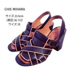 CHIE MIHARA チェミハラ 本革 バックル式ベルトアンクル サンダルのサムネイル