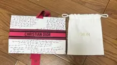 Dior ショップ袋&巾着