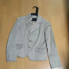 ジャケット　ショート　ベージュ　38サイズのサムネイル