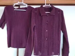 レディース、カーディガン・アンサンブル