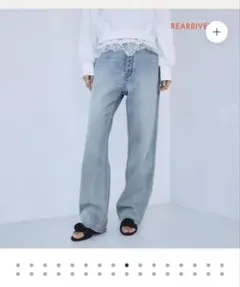 即完売商品　SeaRoomlynn シールームリン　デニム　ジーンズ　Mのサムネイル