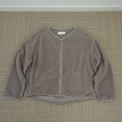 green label relaxing ボアジップアップジャケット