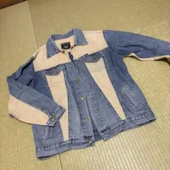 Mooris Jeans モーリス・ジーンズデニムジャケット　リメイク　古着L