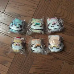 ☆新品 すみっコぐらし あっとふぉーむカフェ ぶらさげぬいぐるみ 6体セットのサムネイル