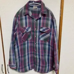 80s usa製 FIVE BROTHER ヘビネルシャツ M - メルカリ