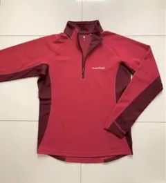 mont-bellモンベル ジオライン 3Dサーマル ロングスリーブジップシャツ