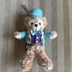 新品未使用　タグなし　ダッフィー　ぬいぐるみバッジ