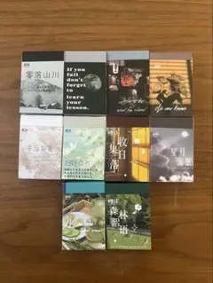 フレークシール 10種セット コラージュ素材 まとめ売り①